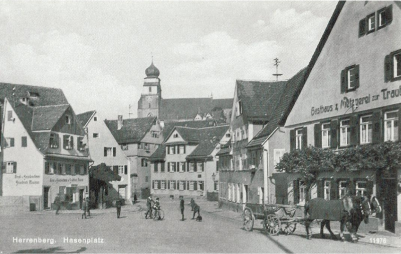 Das Gasthaus zur Traube Herrenberg am Hasenplatz
